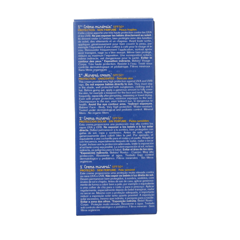 Uriage Bebe 1ere creme minerale SPF50 50 Milliliter