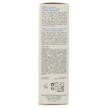 Uriage Bariederm cica creme SPF50 40 Milliliter