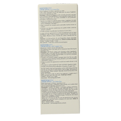 Uriage Bariederm cica creme SPF50 40 Milliliter