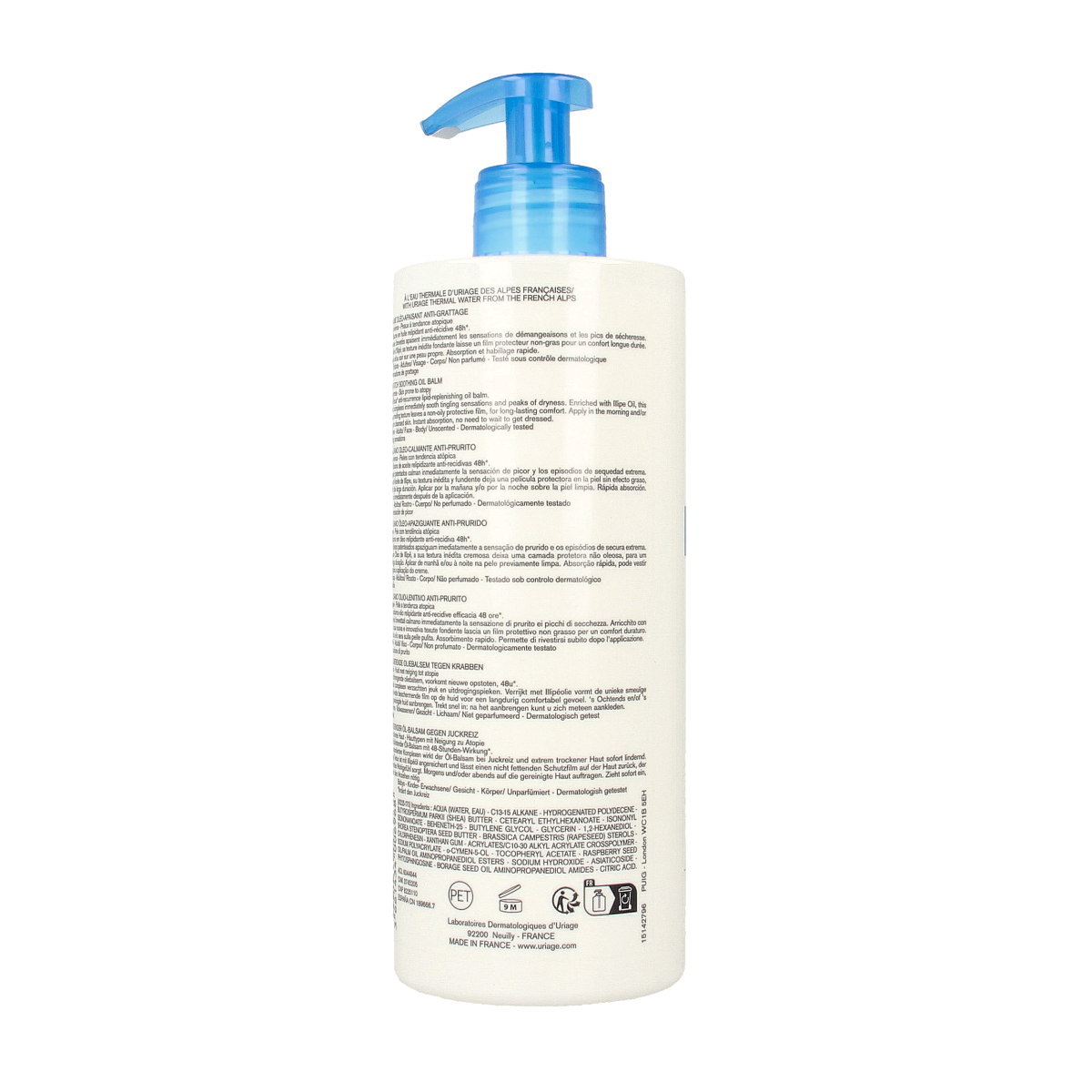 Uriage Xemose baume olea apaisant anti-grattage 500.00 Milliliter