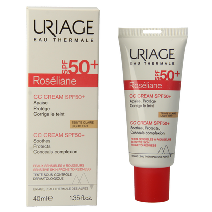 Uriage Roseliane hydr & besch creme teint SPF50 40 Milliliter