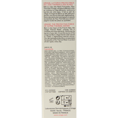 Uriage Roseliane hydr & besch creme teint SPF50 40 Milliliter