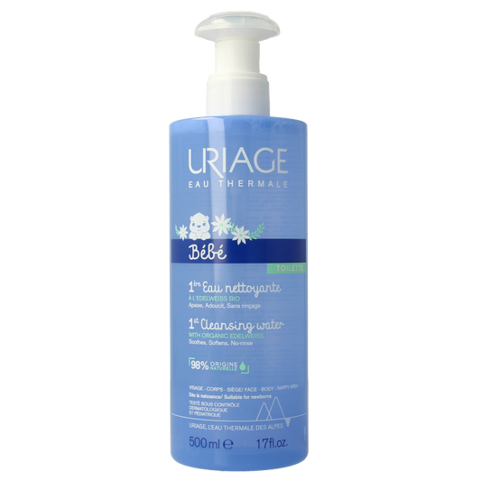 Uriage Bebe 1ere eau nettoyante fp 500 Milliliter