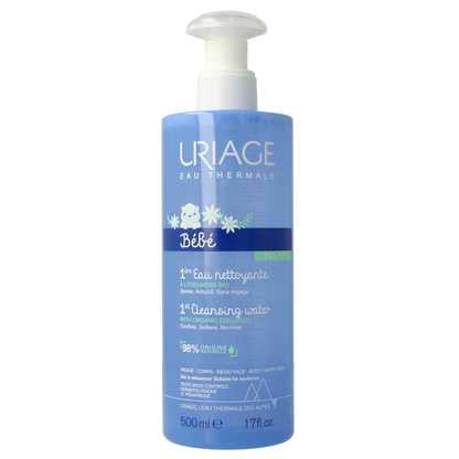 Uriage Bebe 1ere eau nettoyante fp 500.00 Milliliter