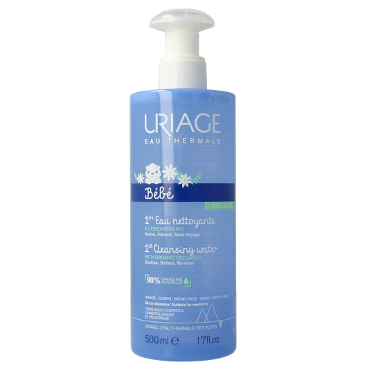 Uriage Bebe 1ere eau nettoyante fp 500.00 Milliliter