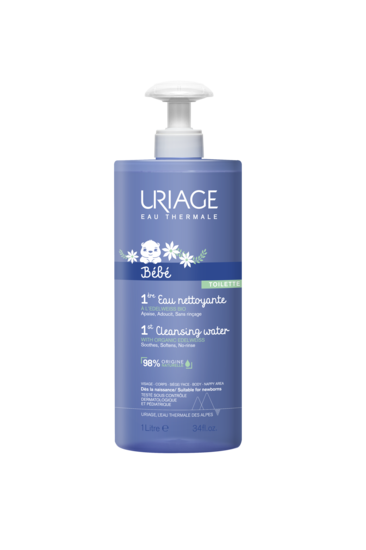 Uriage Bebe 1ere eau nettoyante  1.00 Liter