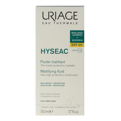 Uriage Hyseac fluide SPF50+ 50.00 Milliliter