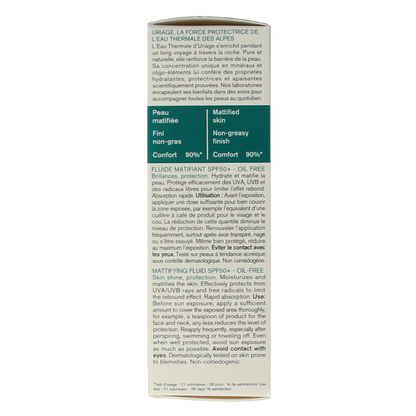 Uriage Hyseac fluide SPF50+ 50.00 Milliliter