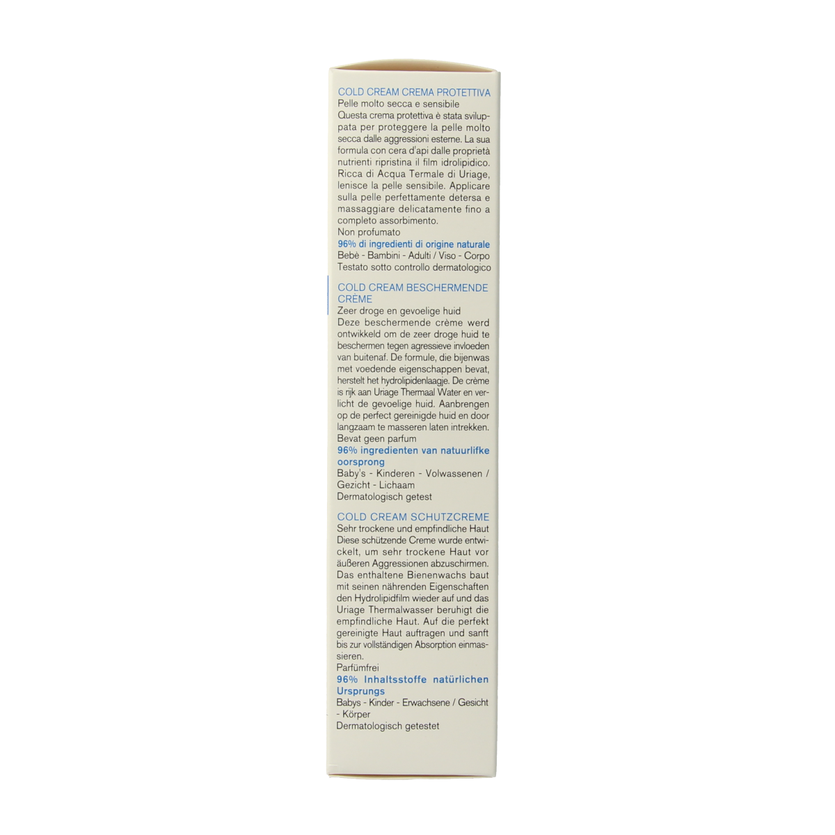 Uriage Cold cream 100.00 Milliliter