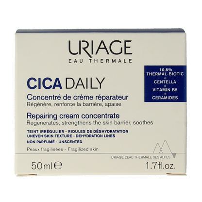 Uriage Cica daily cream concentraat 50.00 Milliliter