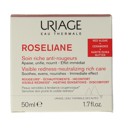 Uriage Roseliane rijke creme anti rouge 40 Milliliter