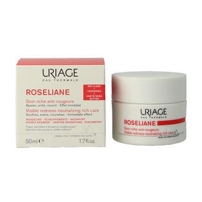Uriage Roseliane rijke creme anti rouge 40 Milliliter
