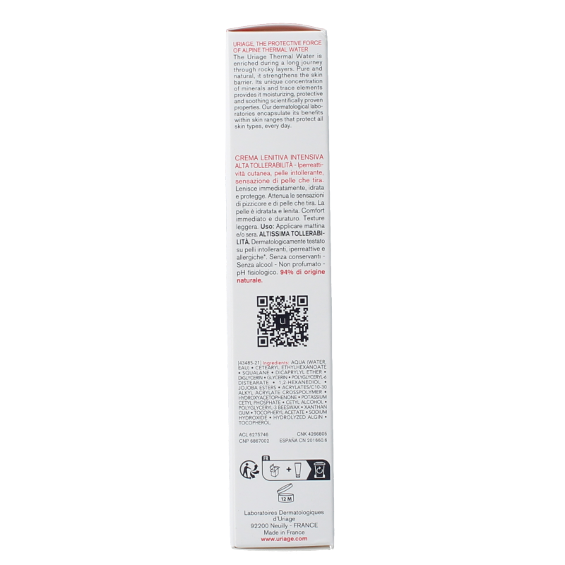 Uriage Tolederm control verzachtend 40 Milliliter