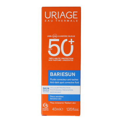 Uriage Bariesun fluid anti dark  spots SPF50 40.00 Milliliter