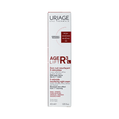 Uriage AGE LIFT R3 HUIDVERNIEUWENDE NACHTCREME 40ML 40.00 Milliliter