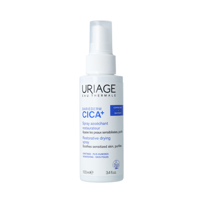 Uriage BARIEDERM CICA+ HERSTELLENDE UITDROGENDE SPRAY 100.00 Milliliter