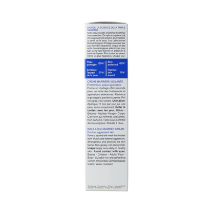 Uriage Bariederm isolerende barriere creme  75.00 Milliliter