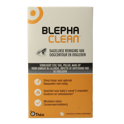 Blephaclean Kompressen 20 Stuks