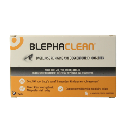 Blephaclean Kompressen 20 Stuks