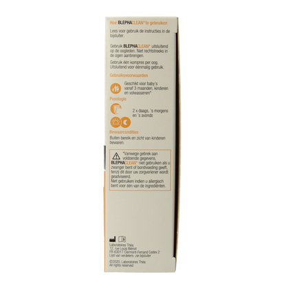Blephaclean Kompressen 20 Stuks