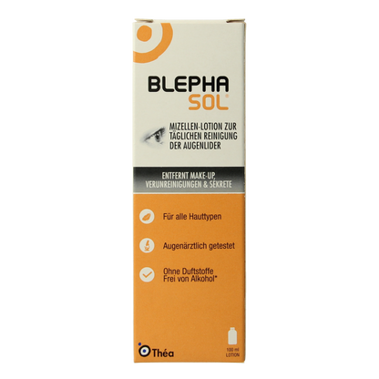 Blephasol Reinigingslotion ooglid 100 Milligram