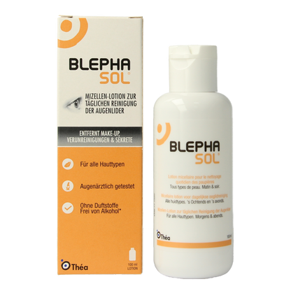 Blephasol Reinigingslotion ooglid 100 Milligram
