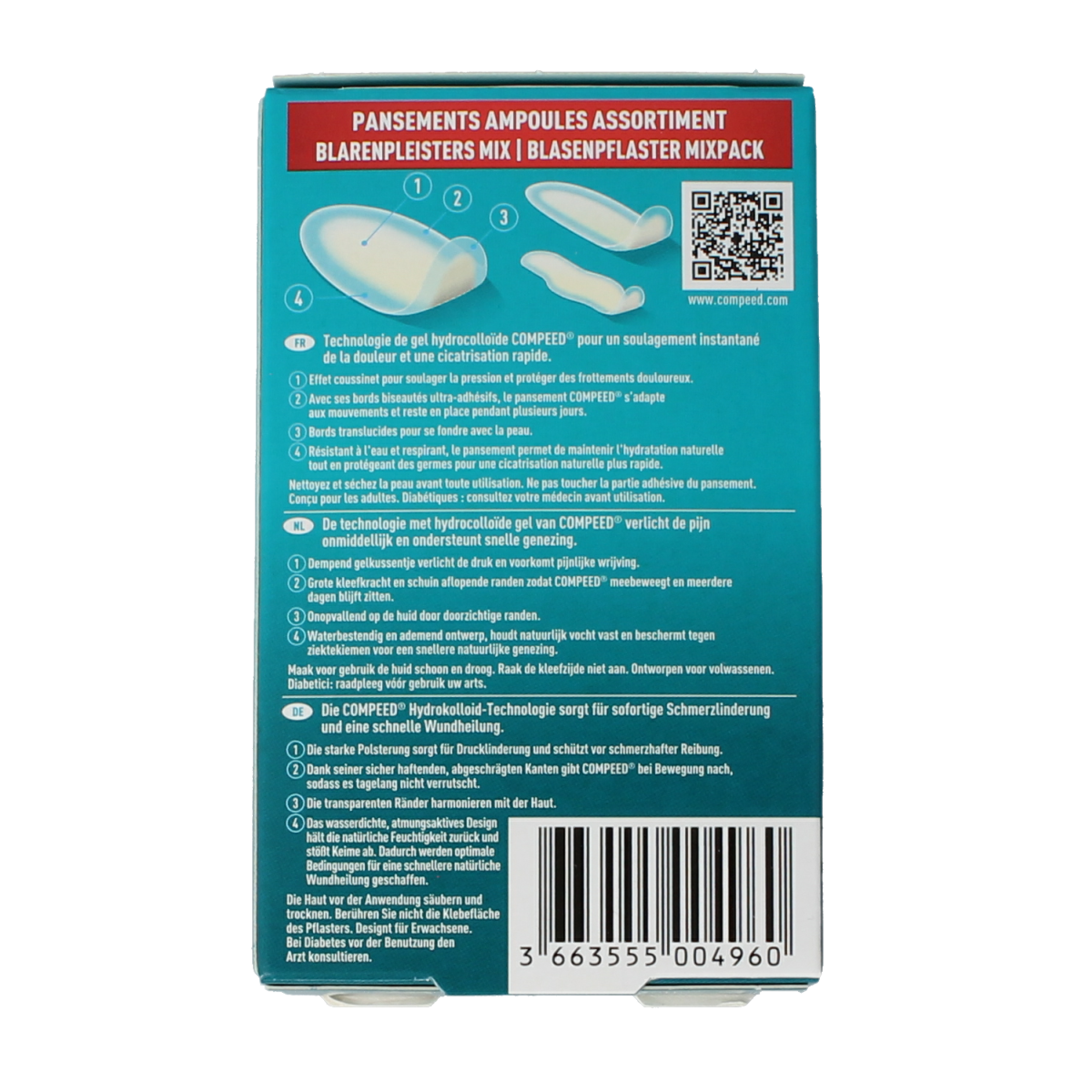 Compeed Blarenpleister mixpack 10.00 Stuks