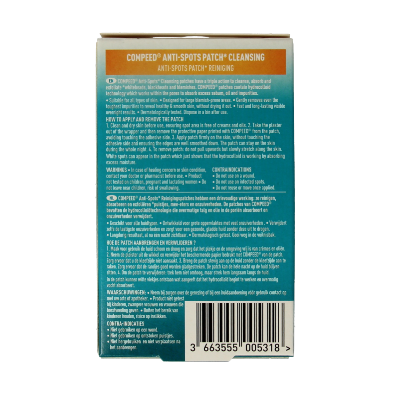 Compeed Anti spots cleansing medium 7 Stuks