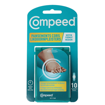 Compeed Likdoornpleister medium 10.00 Stuks