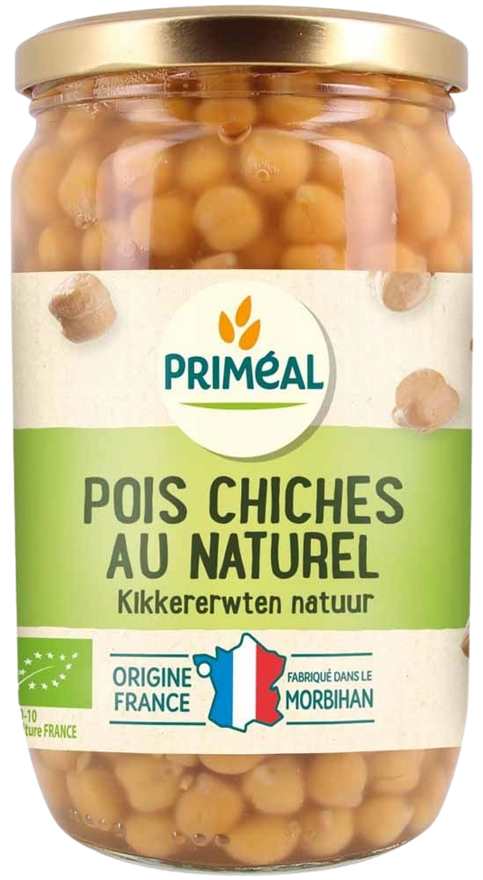 Primeal Kikkererwten conserve bio 660 Gram