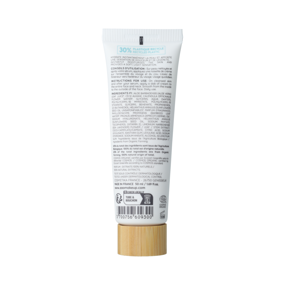 ZAO Moisturising Light Cream 50.00 Milliliter