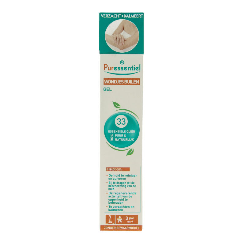 Puressentiel Wondjes en builen gel 33 essentiele olie 20 Milliliter