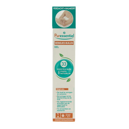 Puressentiel Wondjes en builen gel 33 essentiele olie 20 Milliliter