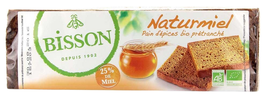 Bisson Naturmiel honingkoek bio 300 Gram