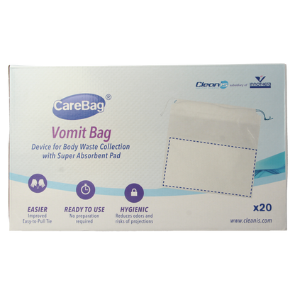 CareBag Carebag braakzak met geurabsorb 20 Stuks