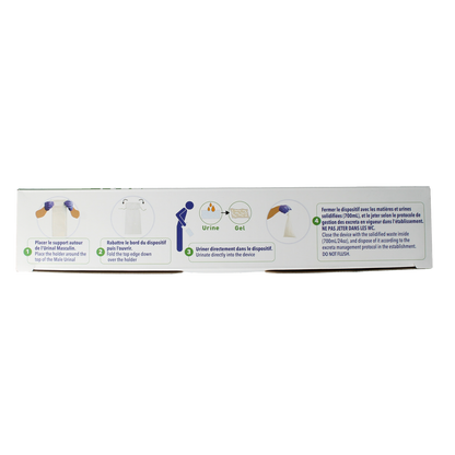 CareBag Wegwerpurinaal man 12.00 Stuks