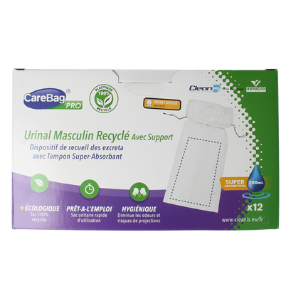 CareBag Wegwerpurinaal man 12.00 Stuks