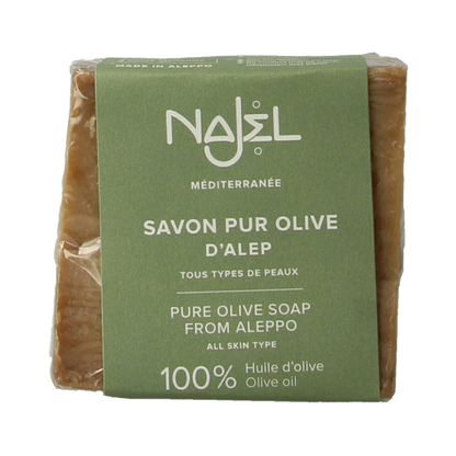 Najel Aleppo Aleppo zeep olijf olie 100% 200 Gram