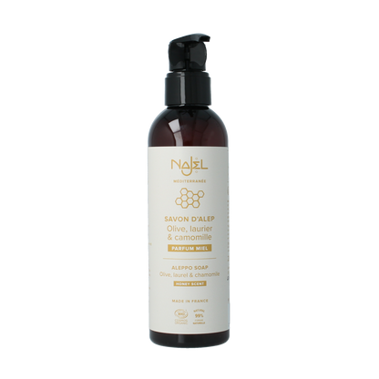 Najel Aleppo Zeep liquid chamomile pompfles 200.00 Milliliter