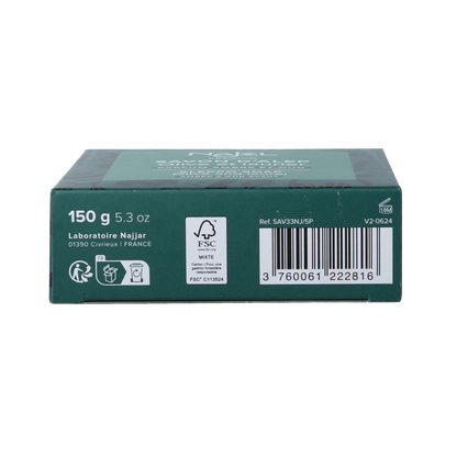 Najel Aleppo Aleppo zeep amber oud aroma aan koord 150 Gram