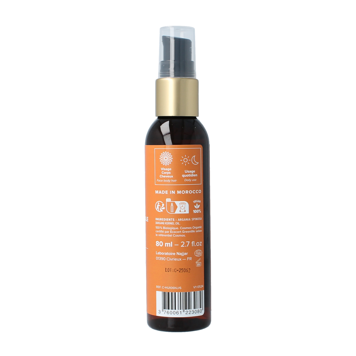 Najel Aleppo Argan oil 80.00 Milliliter