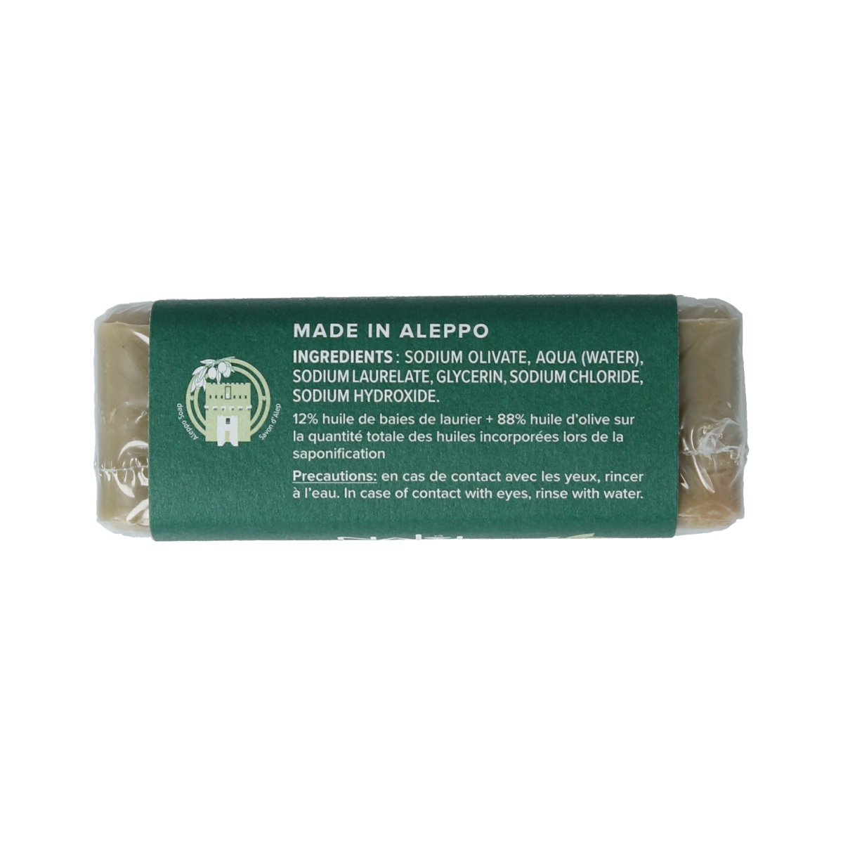 Najel Aleppo Aleppo zeep laurier olie 12% 100.00 Gram