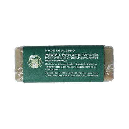 Najel Aleppo Aleppo zeep laurier olie 12% 100.00 Gram