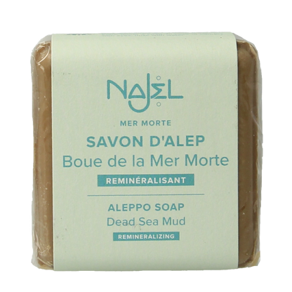 Najel Aleppo Aleppo zeep scrub dode zee klei 100 Gram
