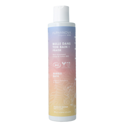 Alphanova Kids Kids bio bubble bath strawberry 250 Milliliter