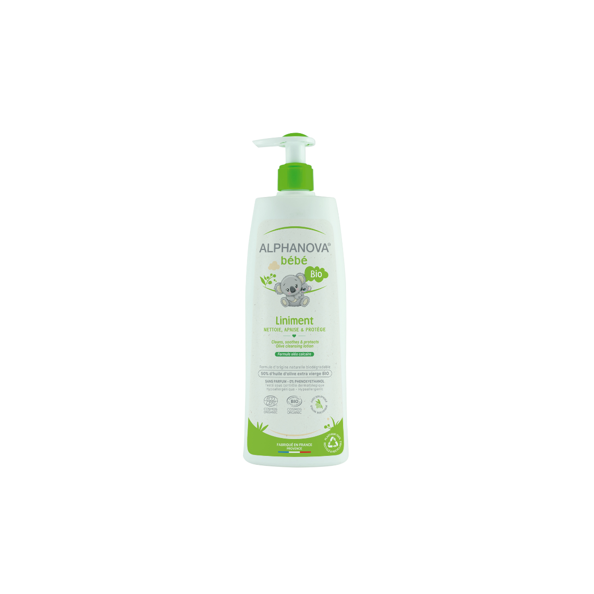 Alphanova Bebe Baby bio olive cleanser 500 Milliliter