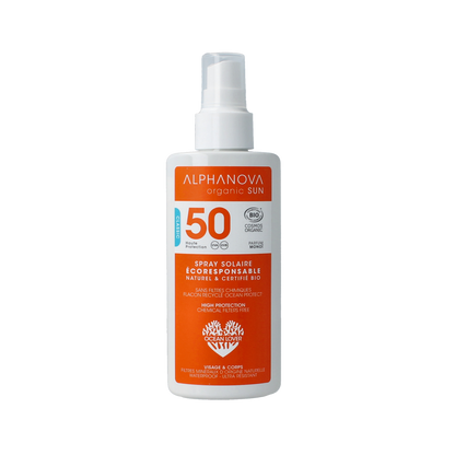 Alphanova Sun Sun spray vegan SPF50 125.00 Gram