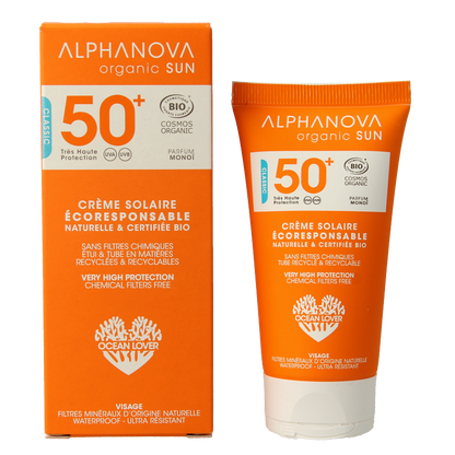 Alphanova Sun Sunscreen face SPF50+ bio 50 Gram