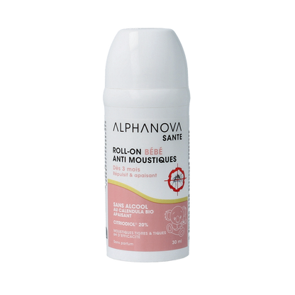 Alphanova Bebe Baby roll-on anti muggen bio 30 Milliliter