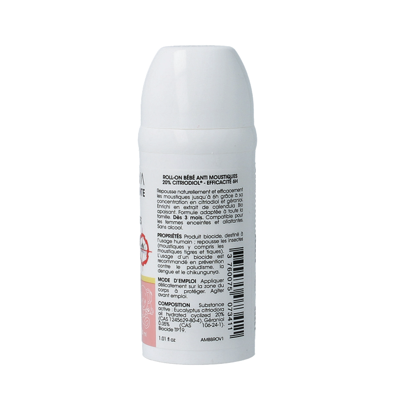 Alphanova Bebe Baby roll-on anti muggen bio 30 Milliliter